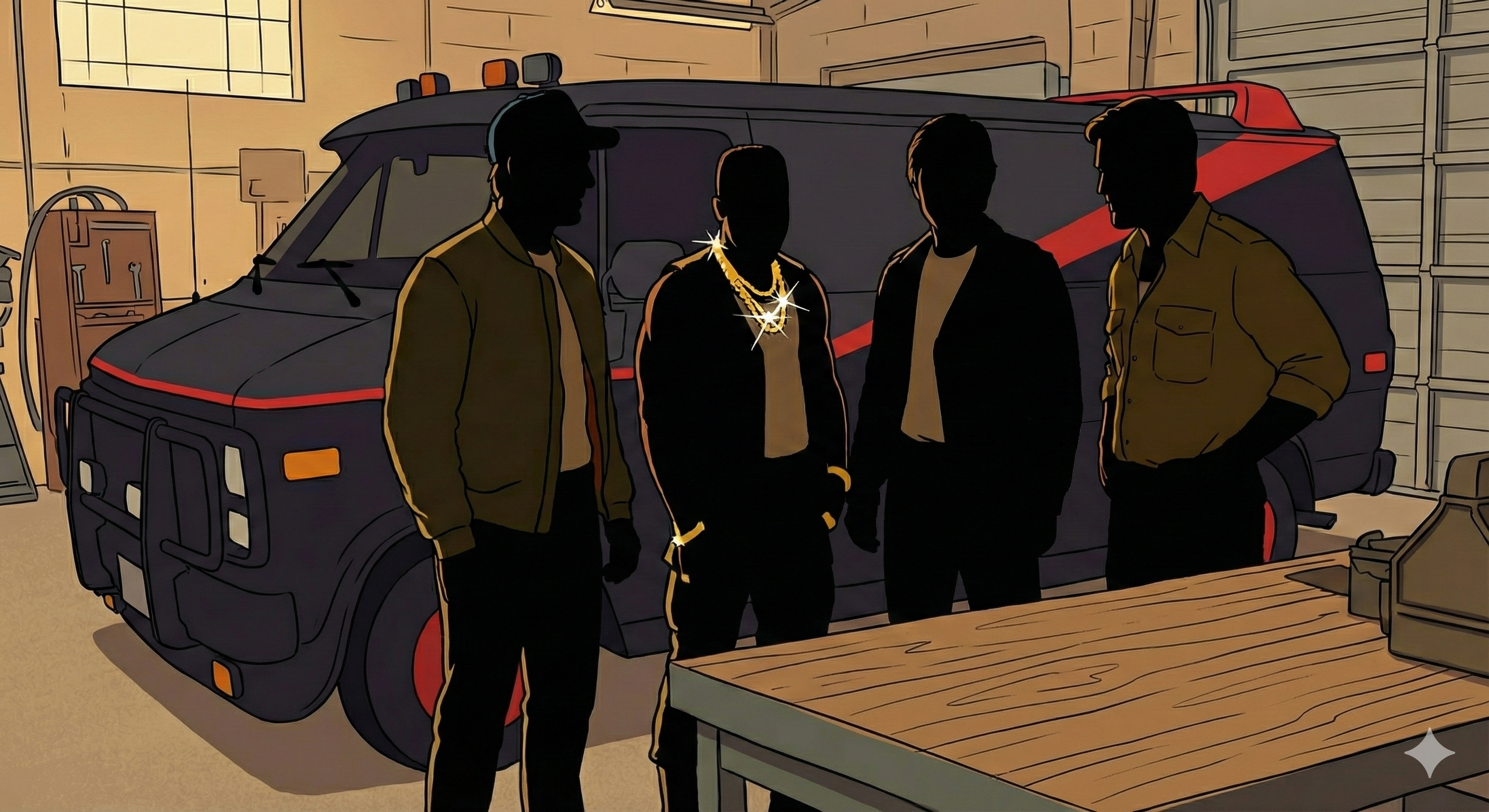 The Tacticians team silhouette